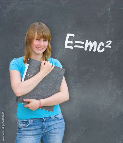 Plakat w ramie Relativitätstheorie
