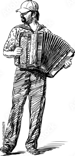 accordion player