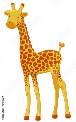 giraffe cartoon character