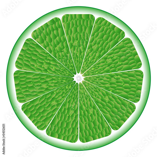 lime circle