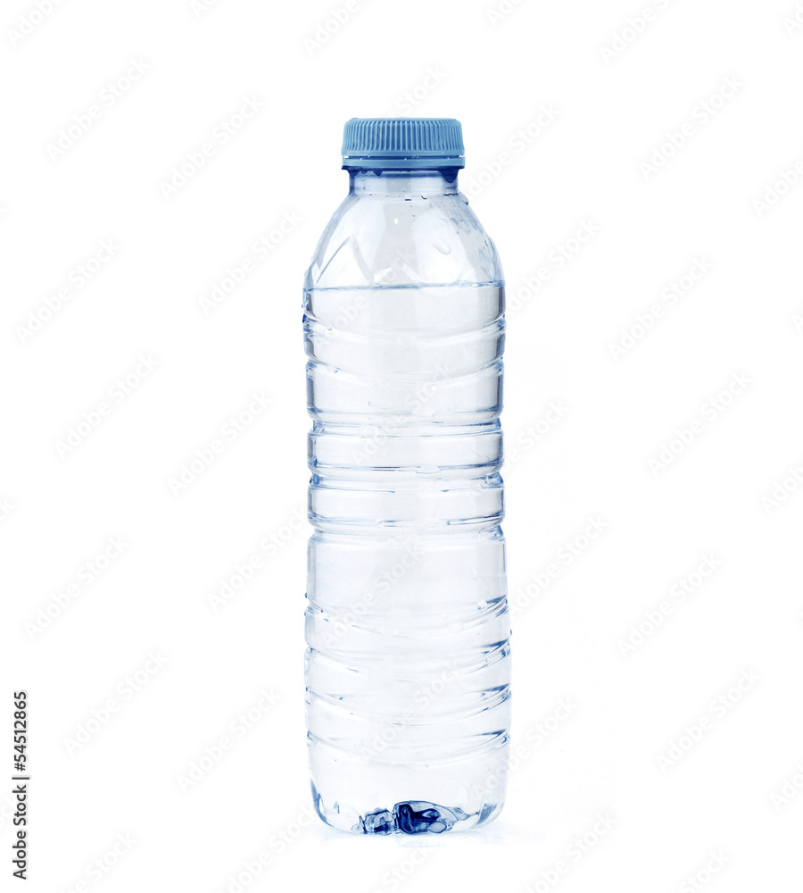 water bottle isolated in a white background water bottle isolated in a white background