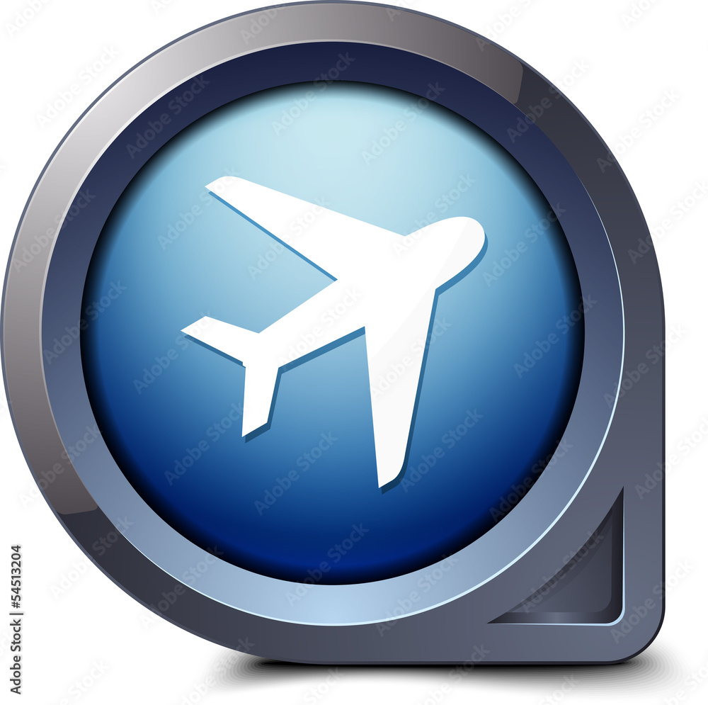 Airport / Airplane button Airport / Airplane button