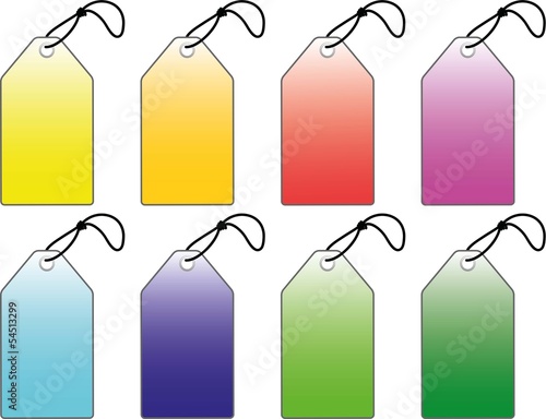 Price tags blank
