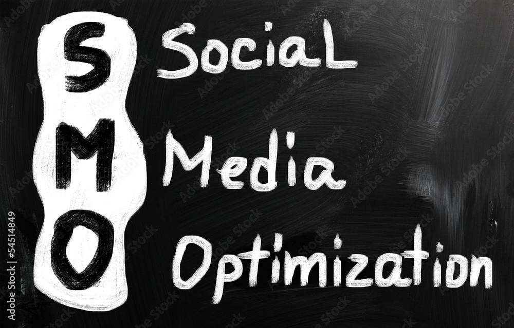 Obraz premium Social media concept