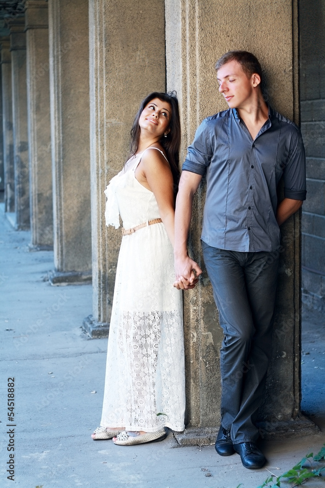 Fototapeta premium couple outdoor