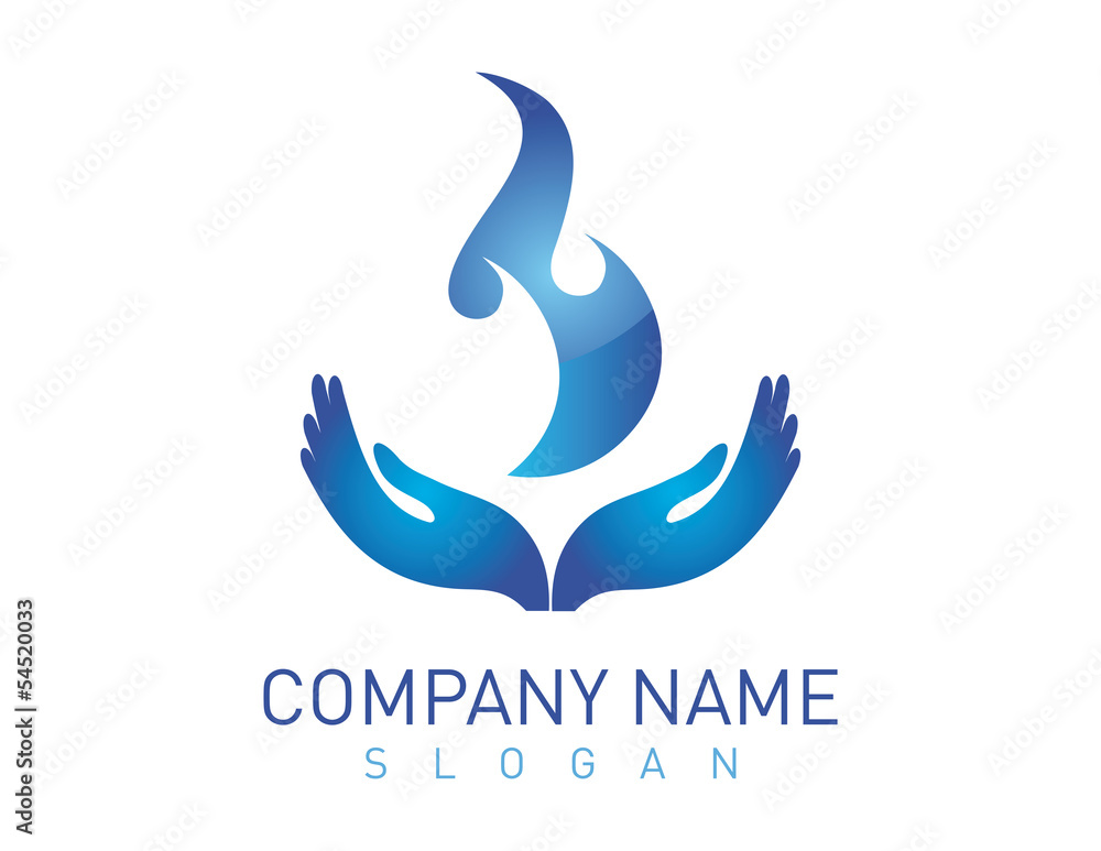 hand flame design hand flame design