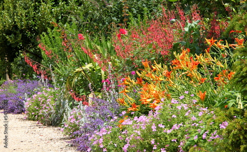 Quadro su tela jardin britannique