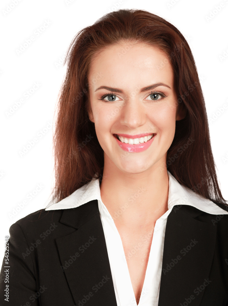 Portrait of a confident young woman standing Portrait of a confident young woman standing