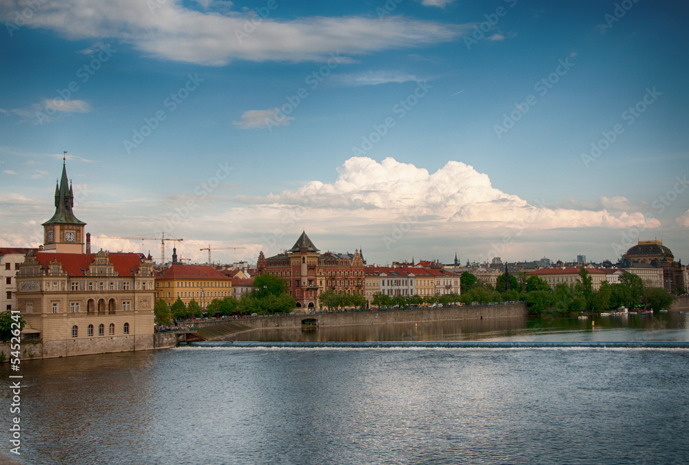 Fototapeta premium Cityscape of Prague in Czech Republic