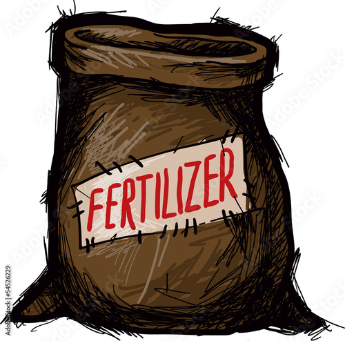 Bag of fertilizers