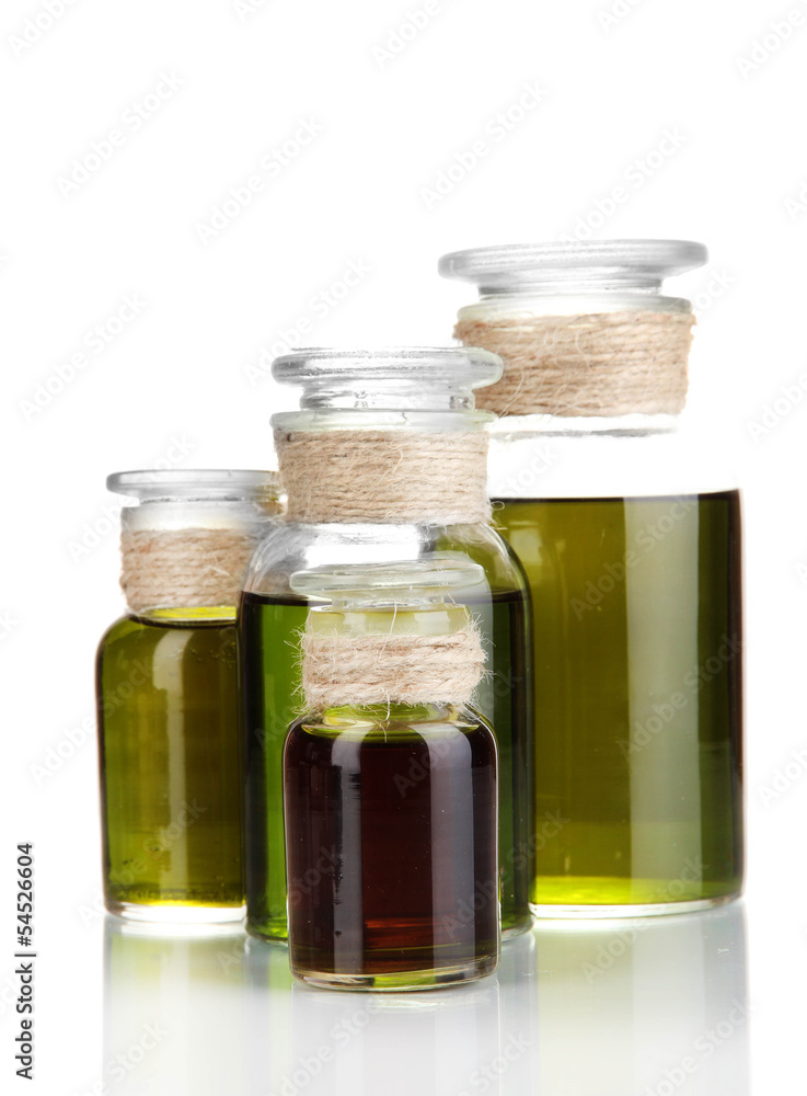 Medicine bottles isolated on white Medicine bottles isolated on white