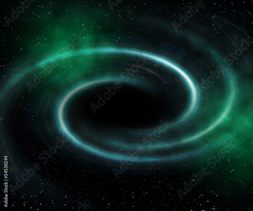 Black Hole Universe Background