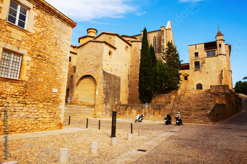View of Girona - Plaza de Sant Domenec photo