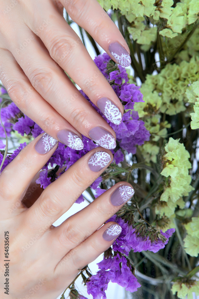 Fototapeta premium Nail art design