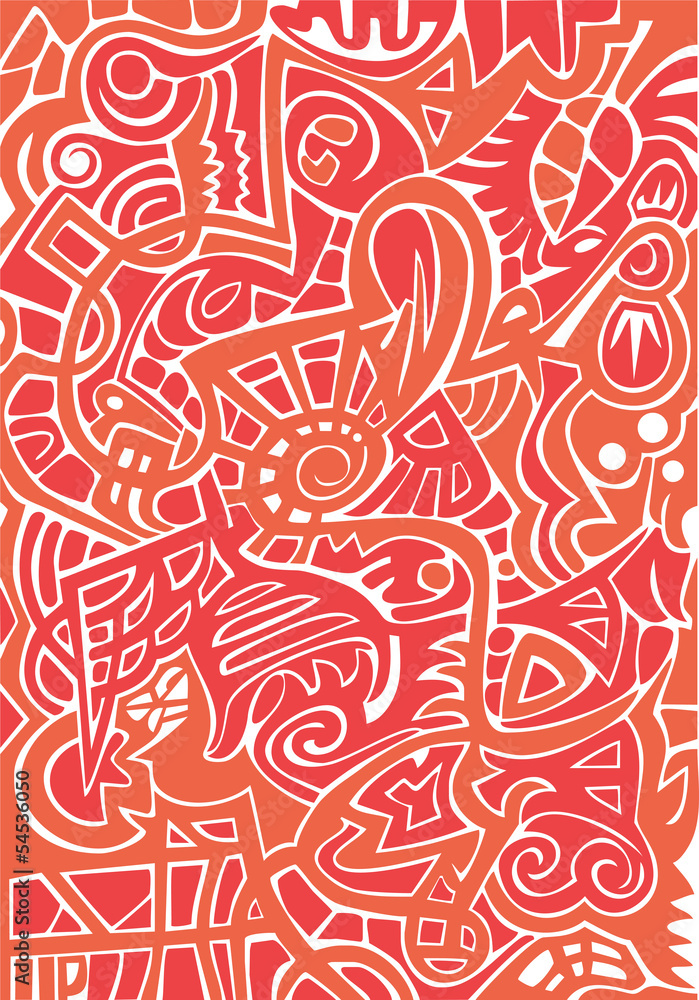 The abstract pattern. The abstract pattern.