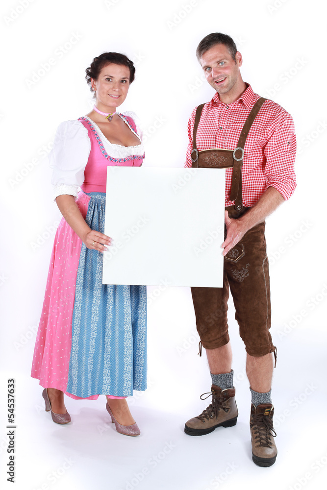 Dirndl und Lederhose