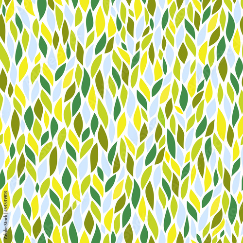 A seamless leaf pattern.