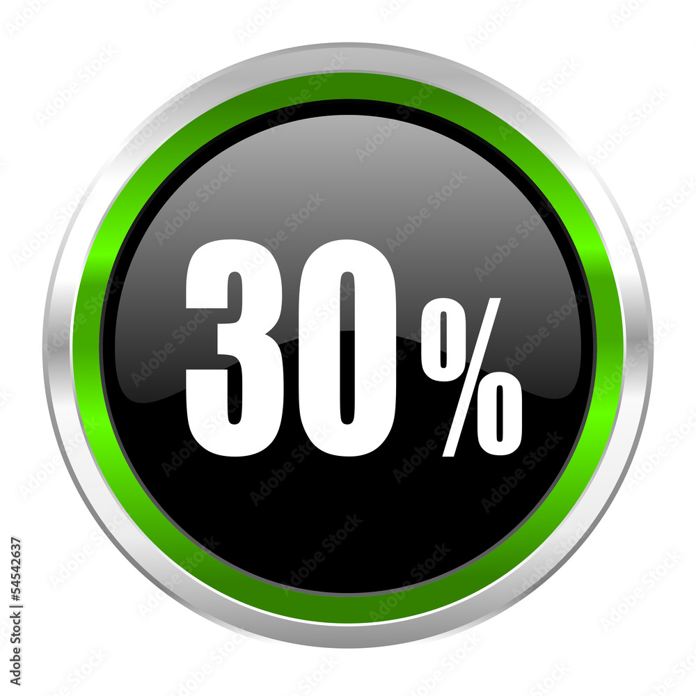 30 percent icon 30 percent icon