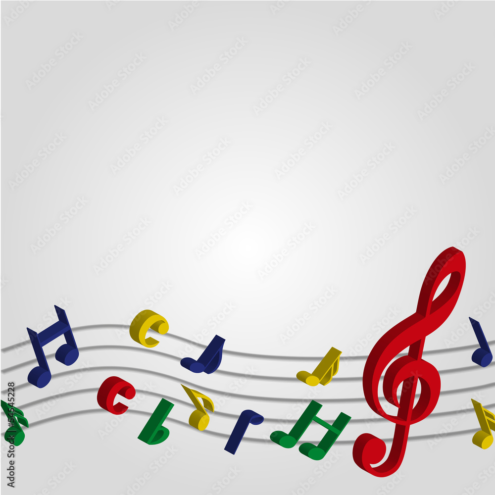 Musik Noten Notenschlüssel Musik Noten Notenschlüssel