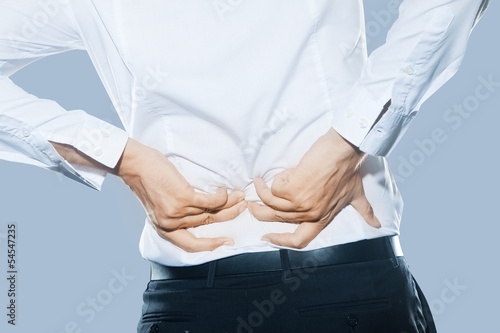 Obraz na płótnie Man with dorsal pain