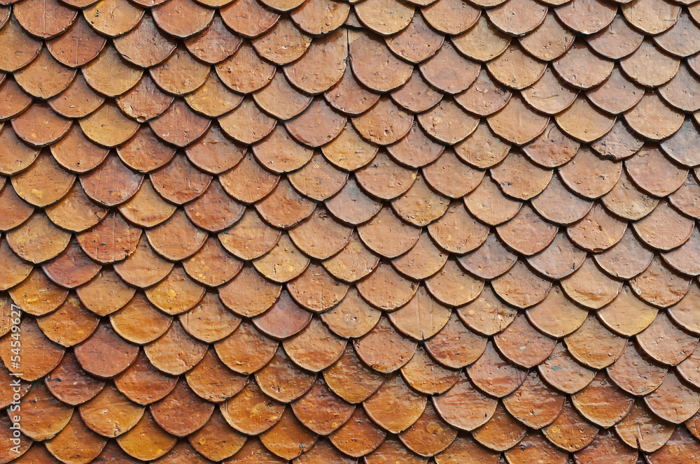 Orange roof texture this detail of temple roof Orange roof texture this detail of temple roof