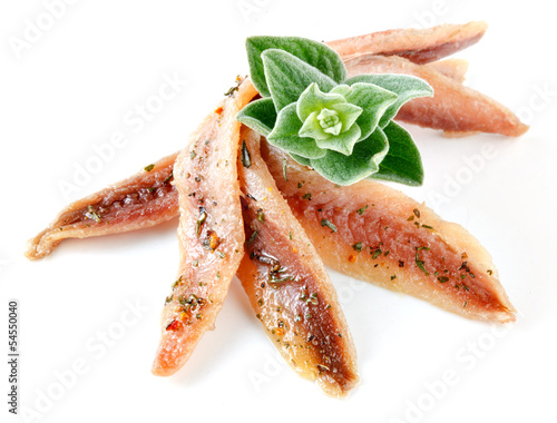 anchovy with herbs and spice