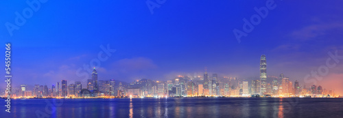 Photography Hong Kong Victoria Harbor panorama