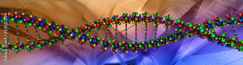 Illustration of a Dna