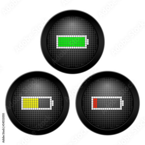 button led akku-stati I