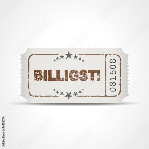 ticket v3 billigst I