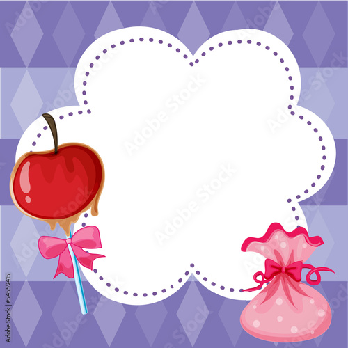 A stationery with sweets