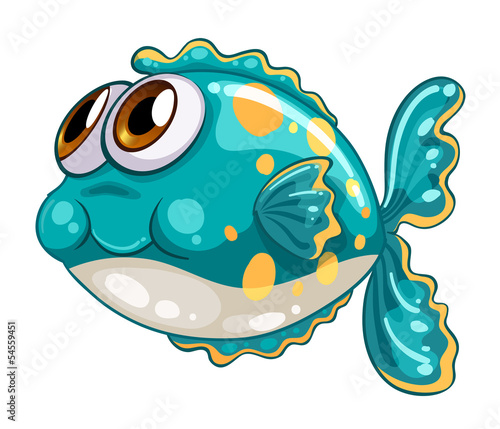 A bubble fish