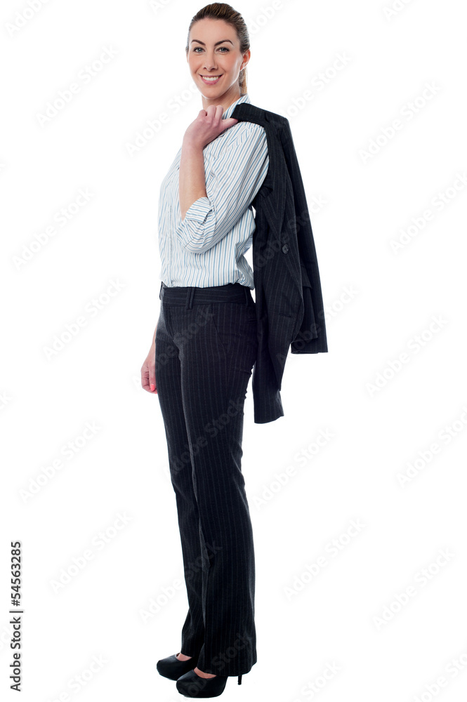 Full length shot of a business professional Full length shot of a business professional