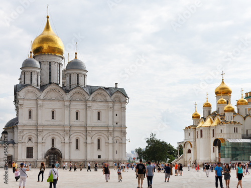 cathedral square of Moscow Kremlin