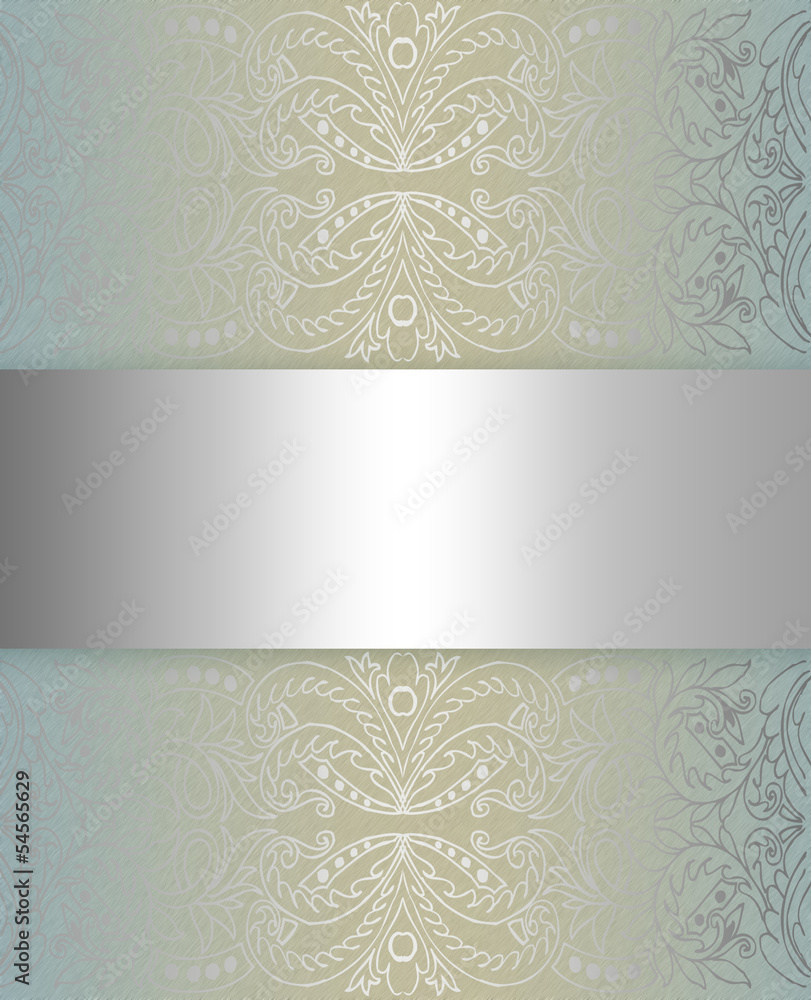elegant silver and brown background