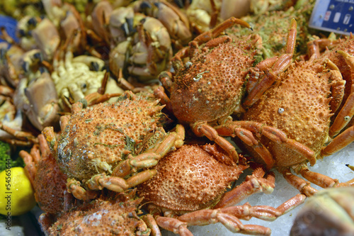 boiled crabs
