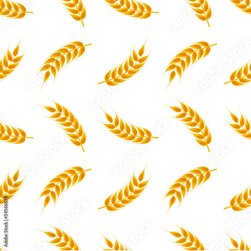 Wheat ears pattern