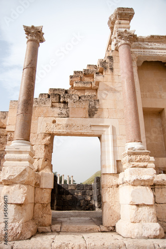 Ancient ruins in Israel travel photo