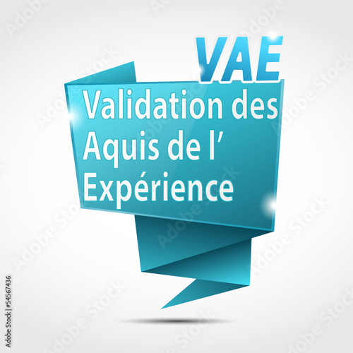 bulle origami acronyme : vae