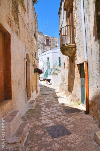 Alleyway. Ceglie Messapica. Puglia. Italy.