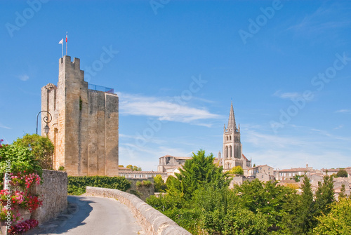 Photography Cityscape of central Saint-Emilion, France