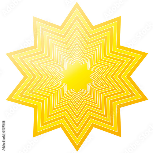 Goldenen Stern - Weihnachten, x-mas, xmas