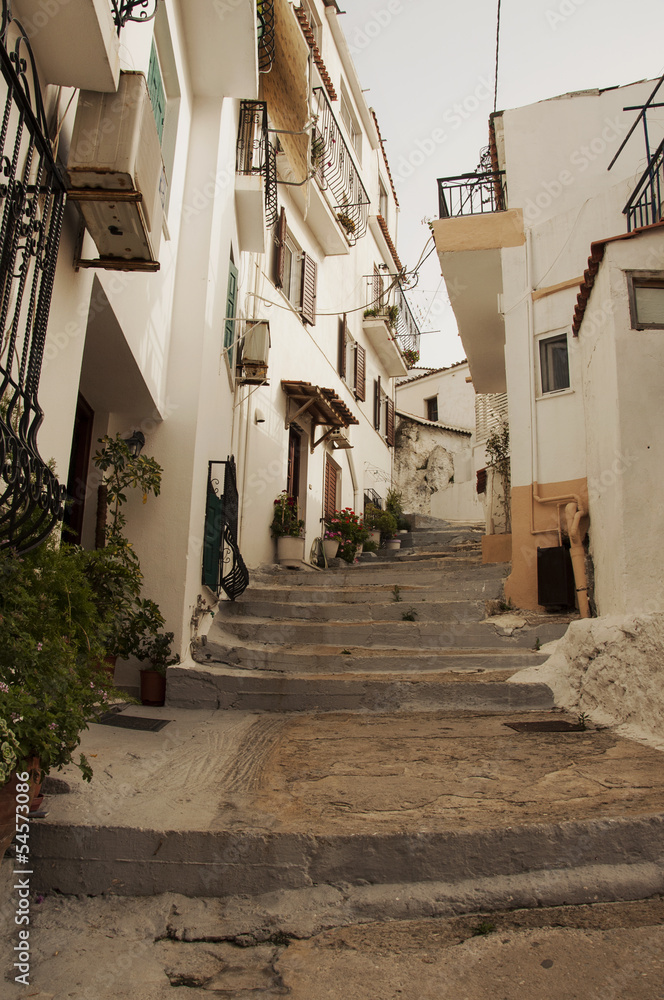 Obraz premium Skiathos stairs