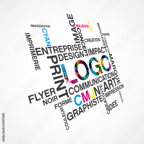 mots sur le thème logo