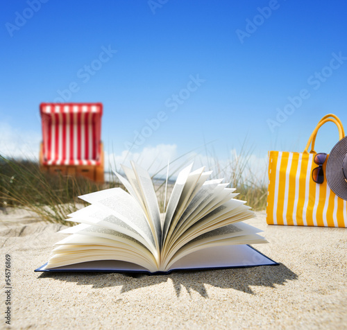 Lesen am Strand