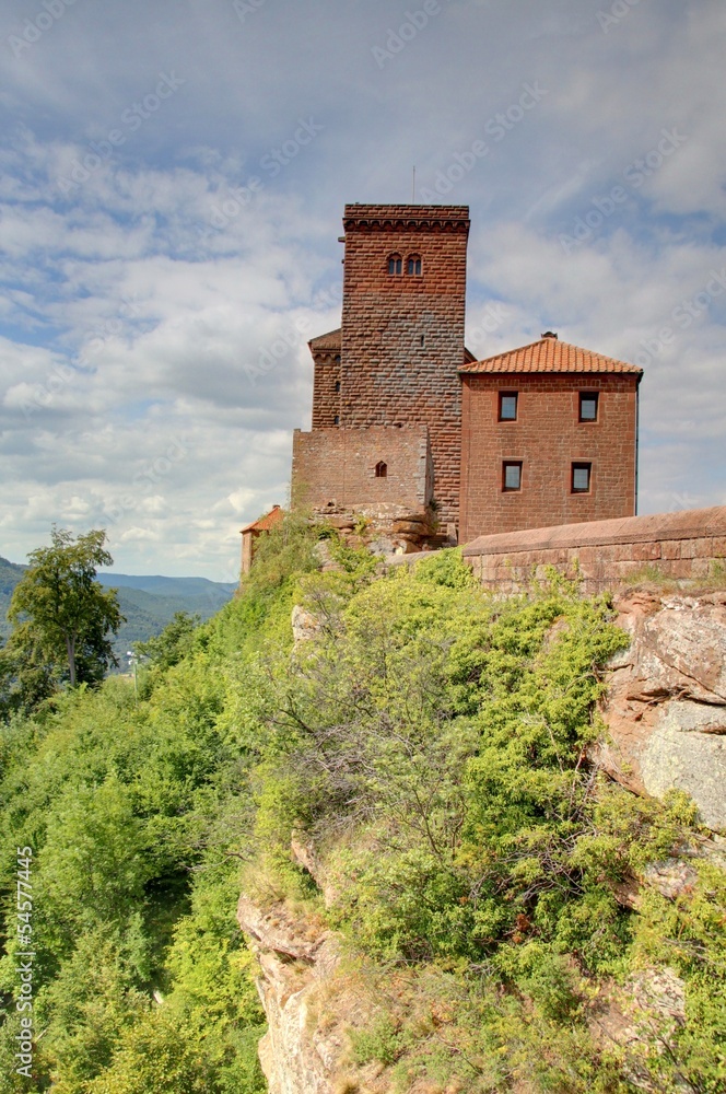 chateau dans les vosges