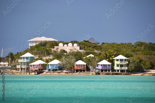 Staniel Cay Yacht Club. Exumas, Bahamas