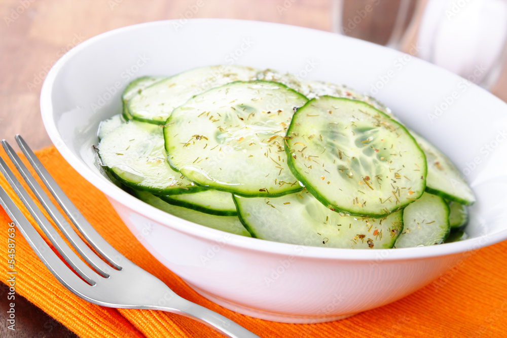 cucumber salad - Gurkensalat cucumber salad - Gurkensalat