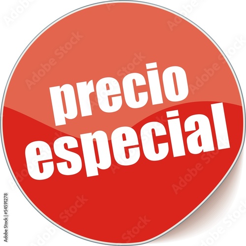 étiquette precio especial