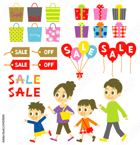 家族 ショッピング イラスト素材セット Stock Vector Adobe Stock 家族 ショッピング イラスト素材セット Stock Vector Adobe Stock
